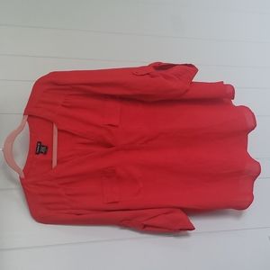 Torrid Red Blouse